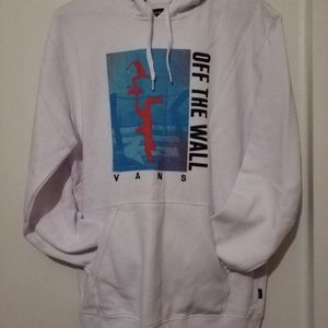 🎮White Vans Hoodie W/ Design🎮